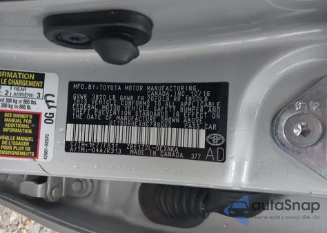 2017 Toyota Corolla Le from USA, damaged, VIN 2T1BURHEXHC788062